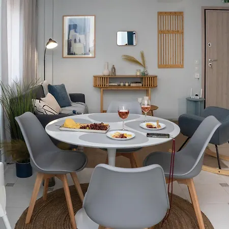 公寓 Bright & Stylish 2br In The Heart Of 塞萨洛尼基